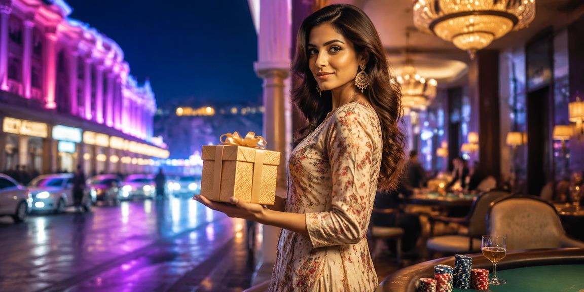Delhi Connaught Place lottery ticket and Indian traditional dress